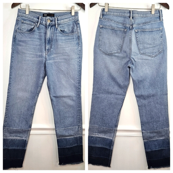 3X1 Shelter Straight Leg Ombre Jeans - Picture 6 of 11